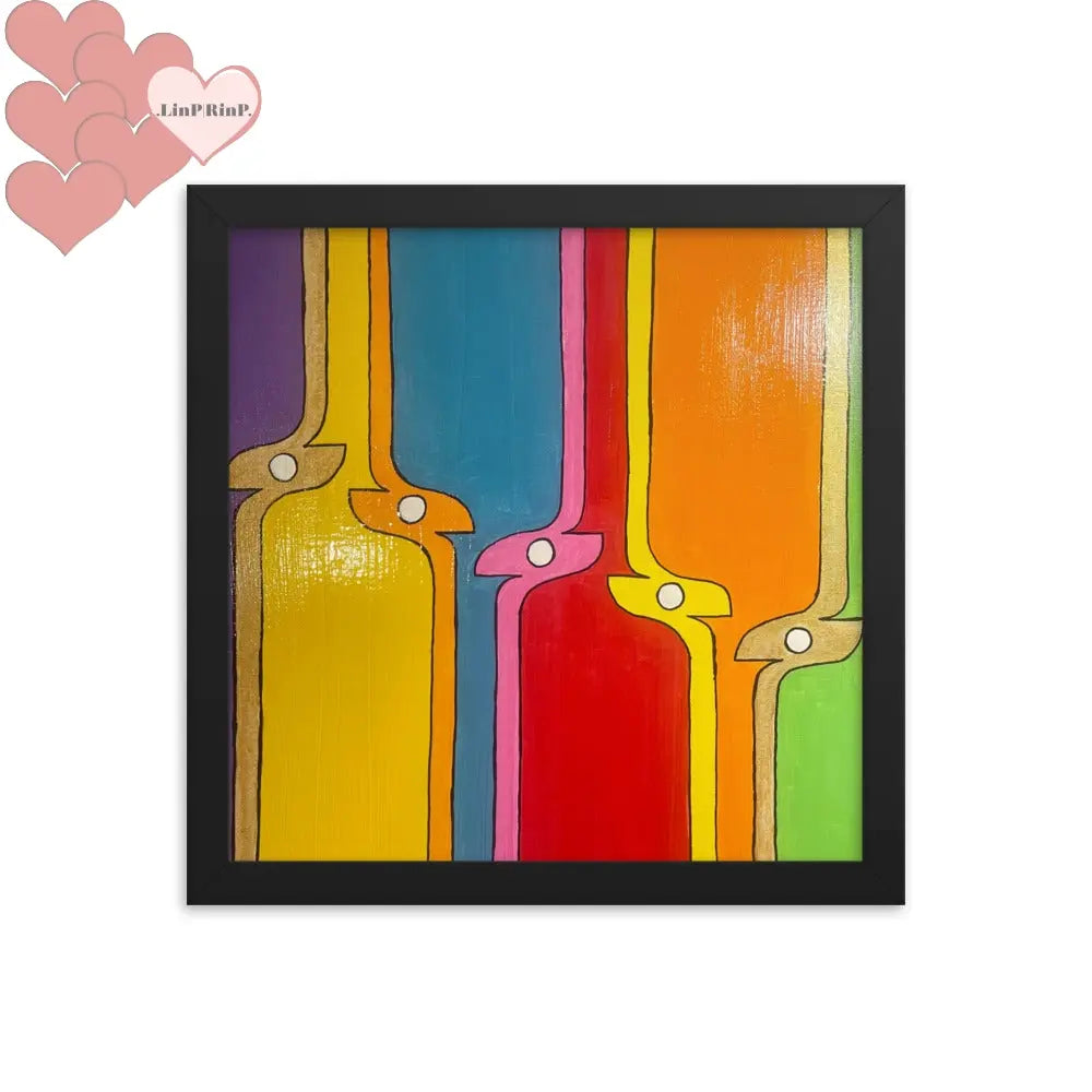 Kite .LinP|RinP. Art Framed poster .LinP|RinP.
