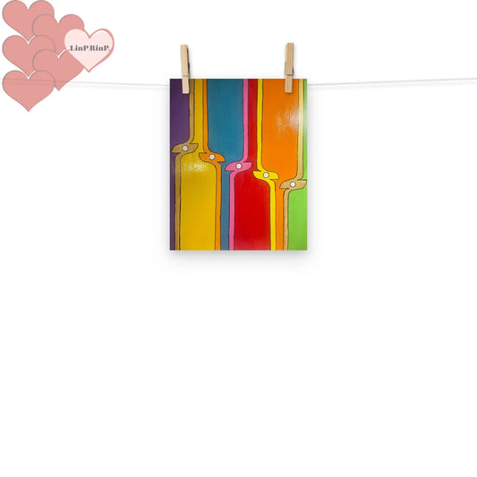 Kite .LinP|RinP. Art Photo paper poster .LinP|RinP.