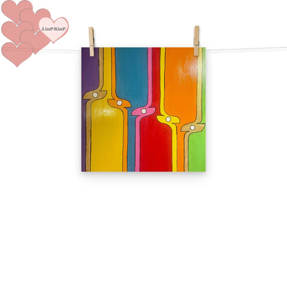 Kite .LinP|RinP. Art Photo paper poster .LinP|RinP.