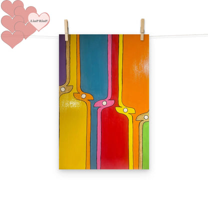 Kite .LinP|RinP. Art Photo paper poster .LinP|RinP.