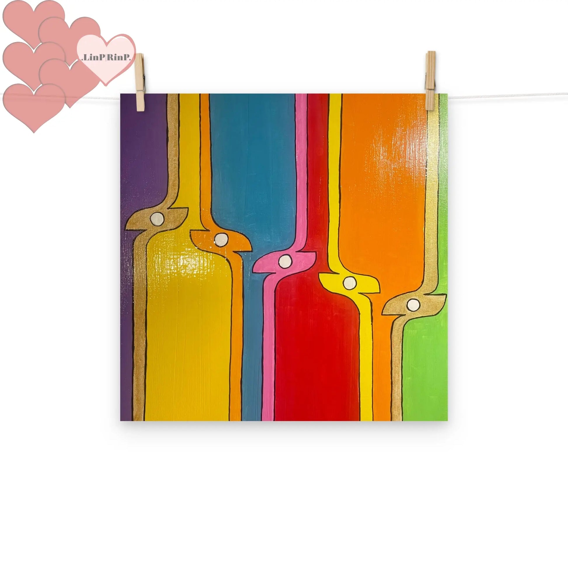 Kite .LinP|RinP. Art Photo paper poster .LinP|RinP.