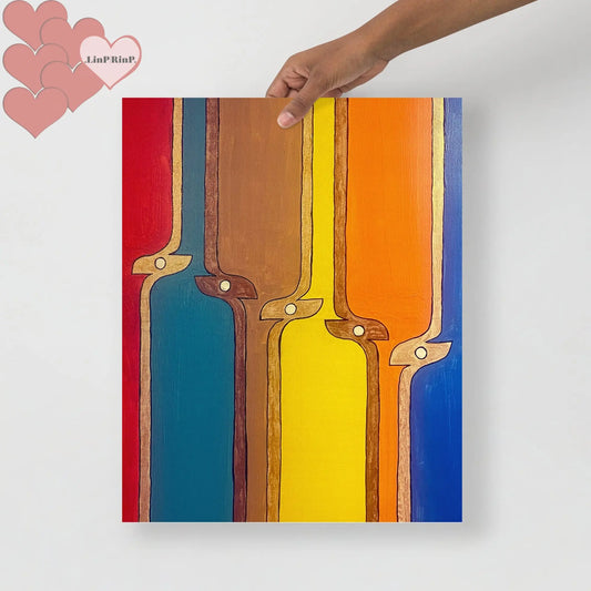 Kite .LinP|RinP. Art Photo paper poster .LinP|RinP.