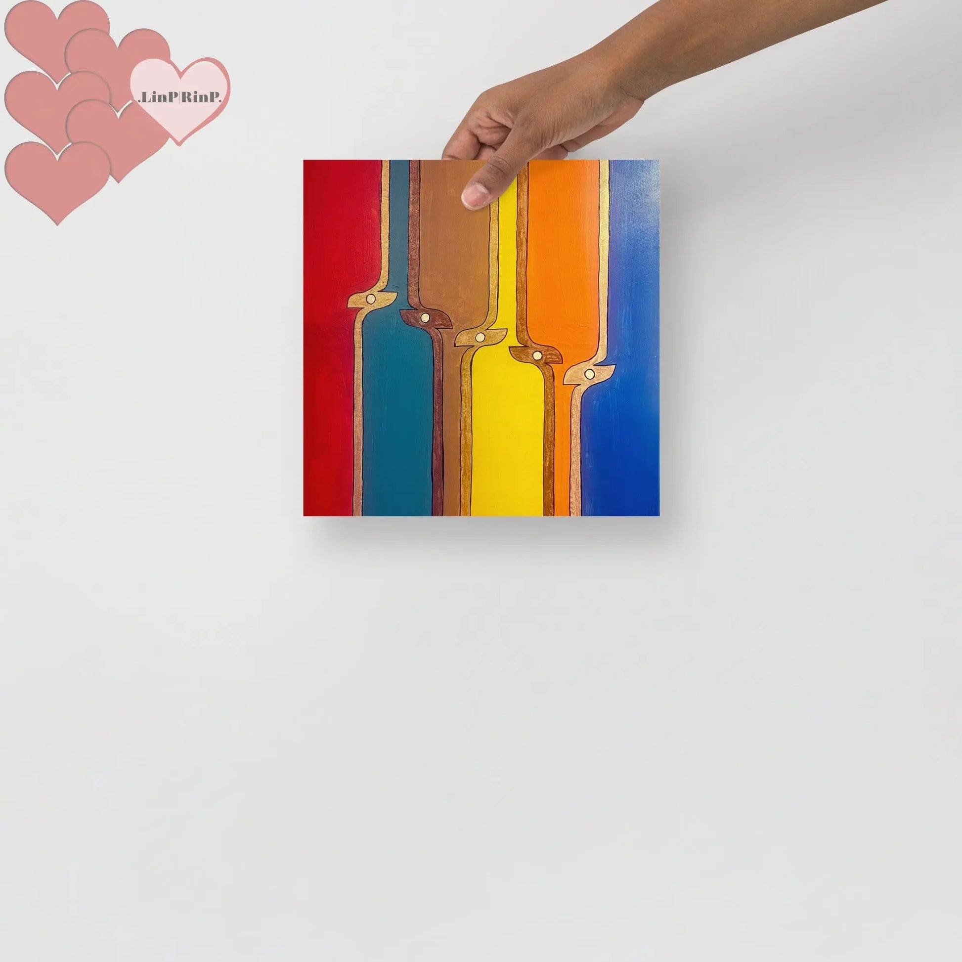 Kite .LinP|RinP. Art Photo paper poster .LinP|RinP.
