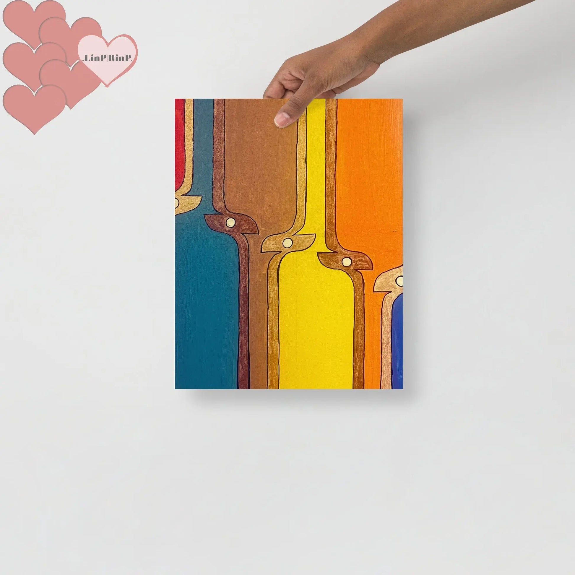 Kite .LinP|RinP. Art Photo paper poster .LinP|RinP.