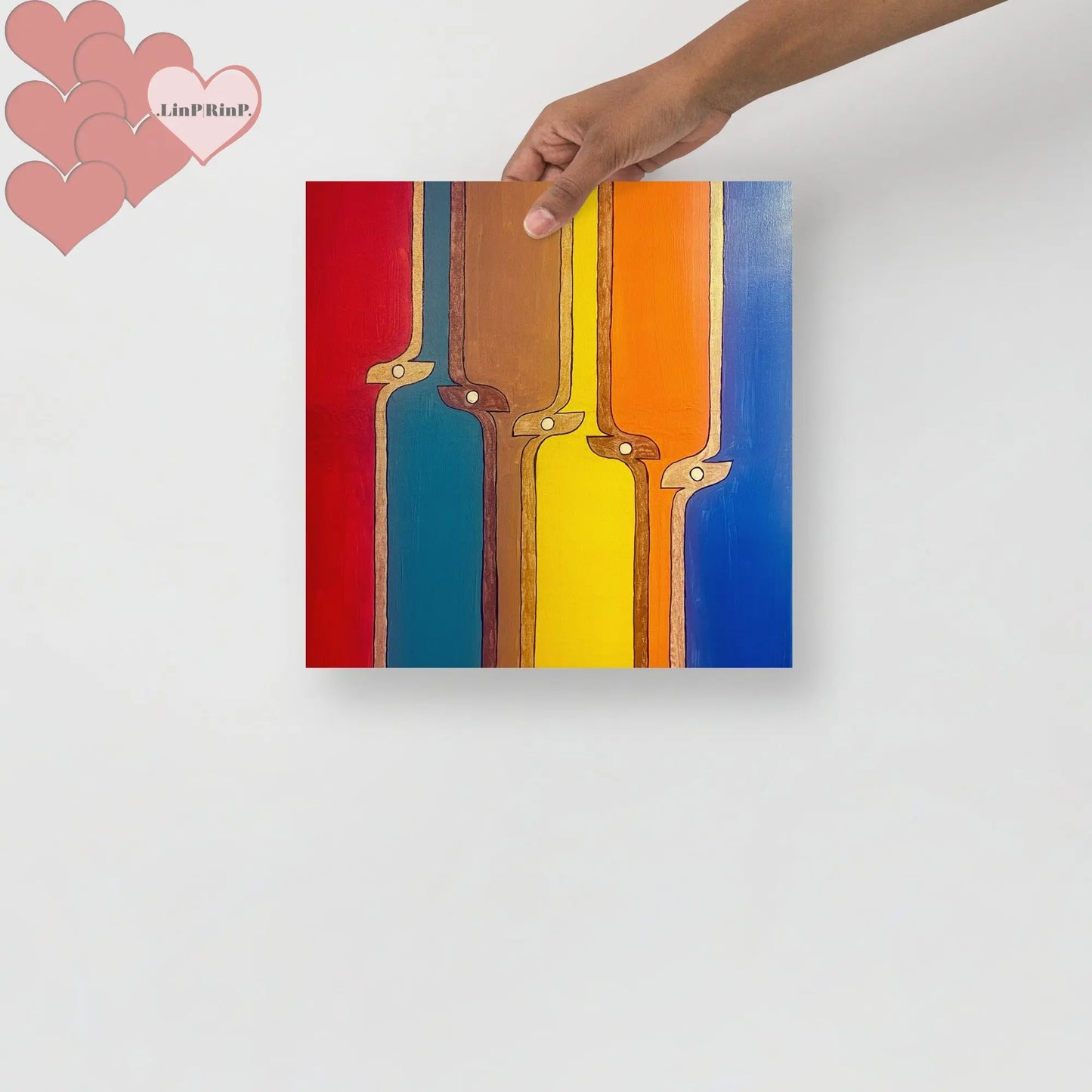 Kite .LinP|RinP. Art Photo paper poster .LinP|RinP.