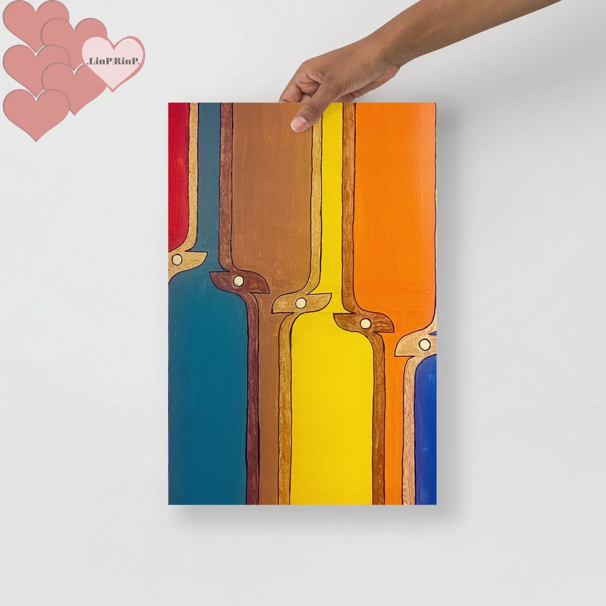 Kite .LinP|RinP. Art Photo paper poster .LinP|RinP.