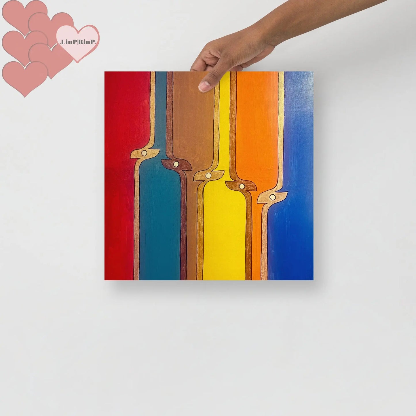 Kite .LinP|RinP. Art Photo paper poster .LinP|RinP.