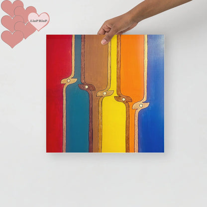 Kite .LinP|RinP. Art Photo paper poster .LinP|RinP.
