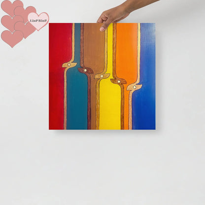 Kite .LinP|RinP. Art Photo paper poster .LinP|RinP.