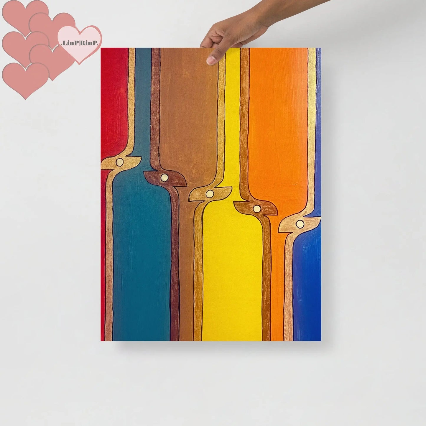 Kite .LinP|RinP. Art Photo paper poster .LinP|RinP.