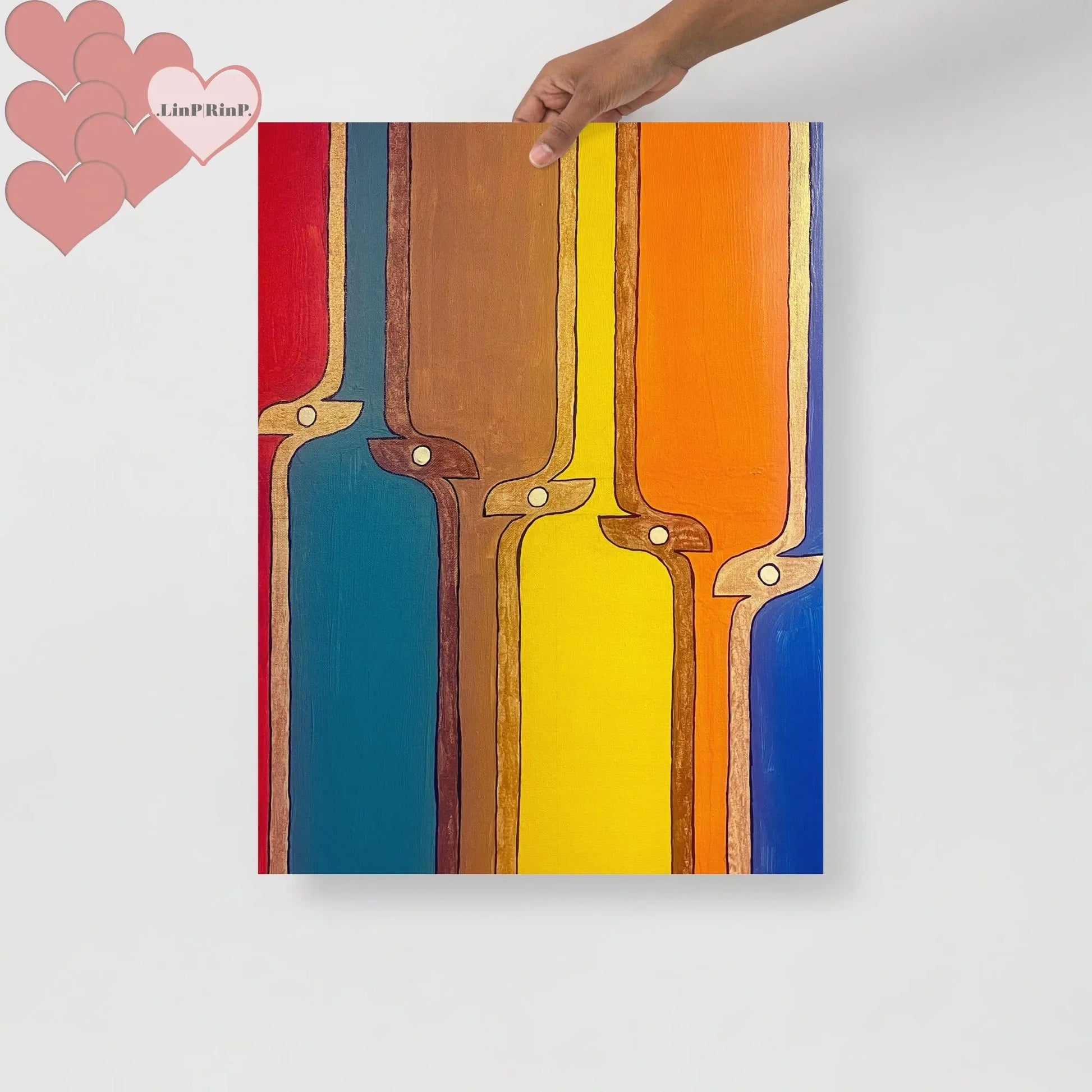 Kite .LinP|RinP. Art Photo paper poster .LinP|RinP.