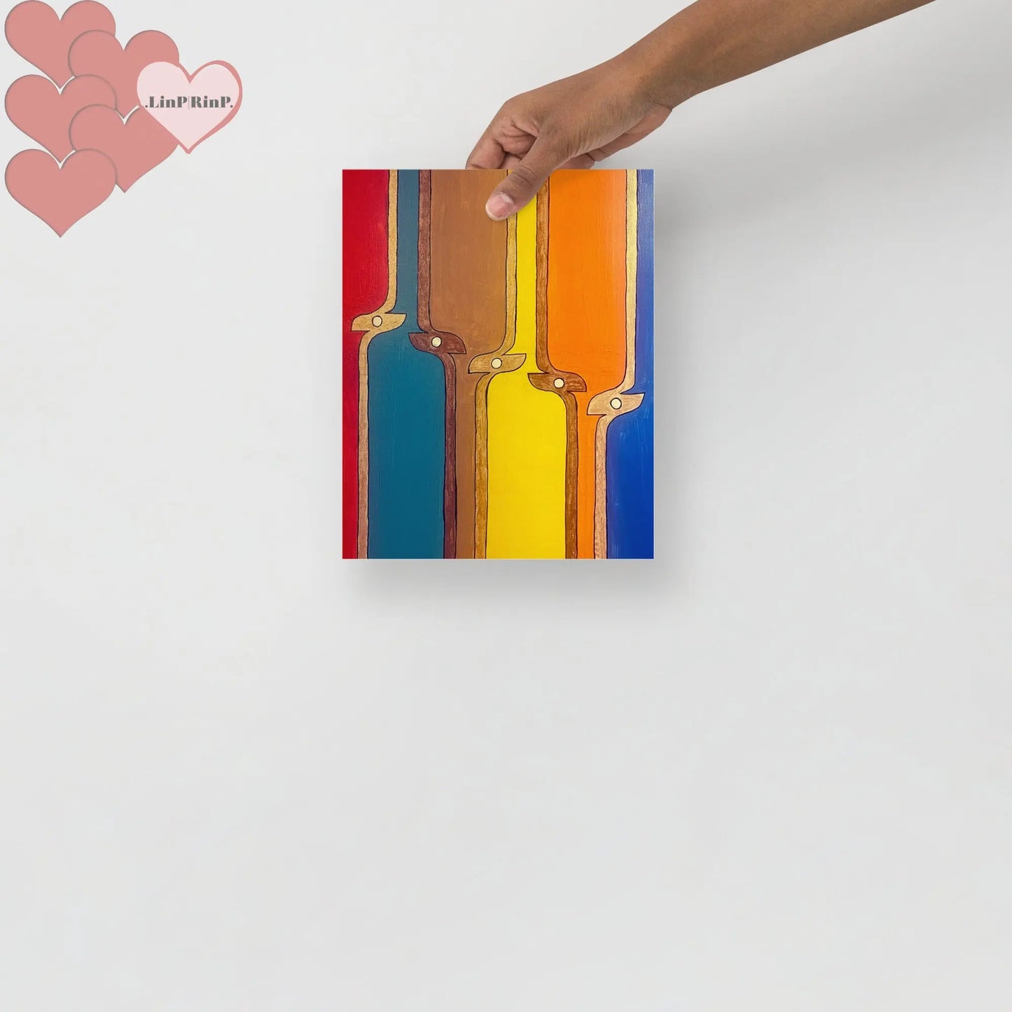 Kite .LinP|RinP. Art Photo paper poster .LinP|RinP.